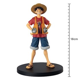 BANPRESTO - One Piece - DXF - The Grandline Men Vol.1 Monkey D. Luffy Statue