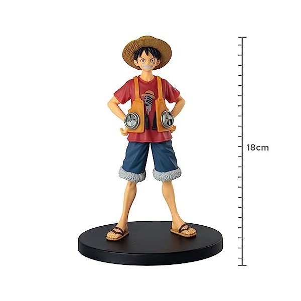 BANPRESTO - One Piece - DXF - The Grandline Men Vol.1 Monkey D. Luffy Statue