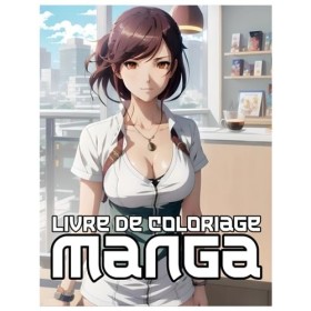 Livre de Coloriage Manga et Anime pour Adultes Filles Kawaii Coloriage Manga Japonais Mignon: Livre de Coloriage Adulte Manga
