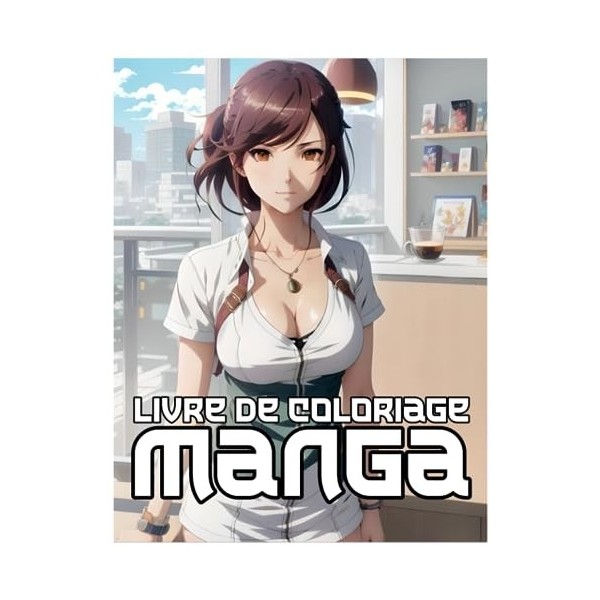 Livre de Coloriage Manga et Anime pour Adultes Filles Kawaii Coloriage Manga Japonais Mignon: Livre de Coloriage Adulte Manga