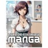 Livre de Coloriage Manga et Anime pour Adultes Filles Kawaii Coloriage Manga Japonais Mignon: Livre de Coloriage Adulte Manga