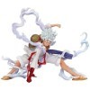 Anime One Piece Nika Monkey D. Luffy Mini Figure Combat Gear Fifth Combat Version Sun God Luffy Collection Modèle Figurine Dé