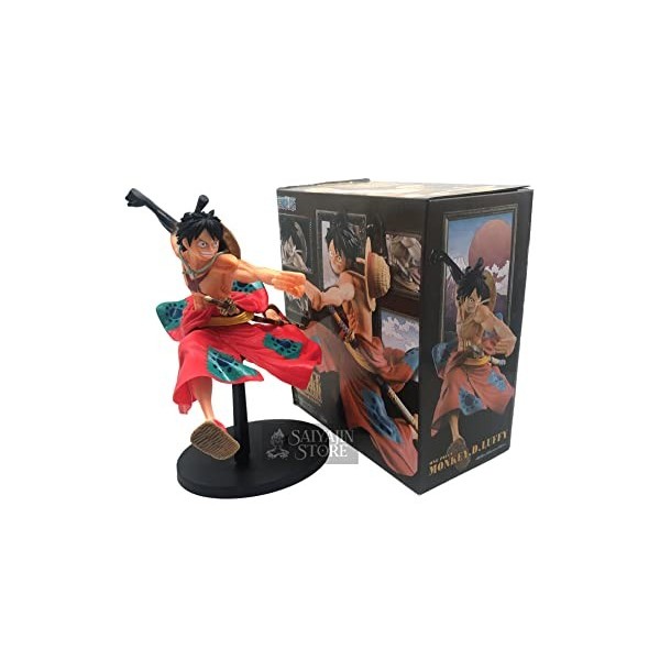 JAW REX Figurine One Piece Anime/Monkey D. Ruffy Wano Kuni | 20 cm Gear 2 Haki