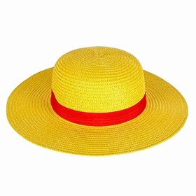 One Piece Chapeau de paille de Monkey D. Ruffy | Chapeau de cosplay en paille