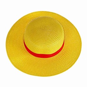 One Piece Chapeau de paille de Monkey D. Ruffy | Chapeau de cosplay en paille