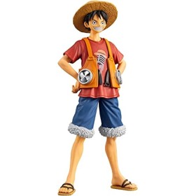 Figurine Rufy Monkey D. Luffy de One Piece The Red Movie - DXF The Grandline Men - Hauteur 17 cm