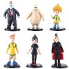 LKNBIF Figurines One Piece, Luffy Figure Modèle, One Piece Action Figure One Piece Anime Décoration de Gâteau Ornements Jouet