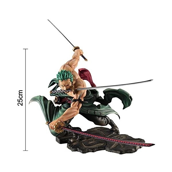 BESTZY One Piece Zoro Action Figure dAnime Populaire Collection Modèle Jouet Statues Collectibles Ornements De Collecte Stat