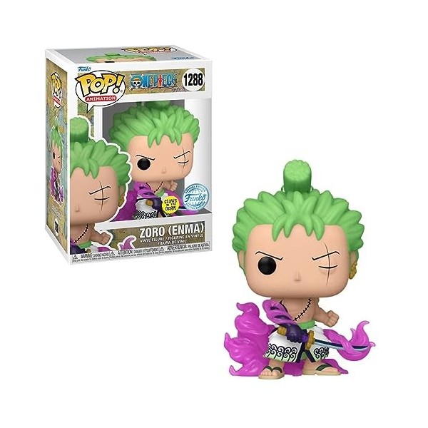 Pop! One Piece 1288 - Roronoa Zoro with Enma Glow in The Dark Special Edition