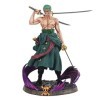 Miotlsy Figurine Anime Zoro, 22cm PVC Zorro Action Statue Cartoon Anime Personnage Ornements Collectibles Toy Animations Char