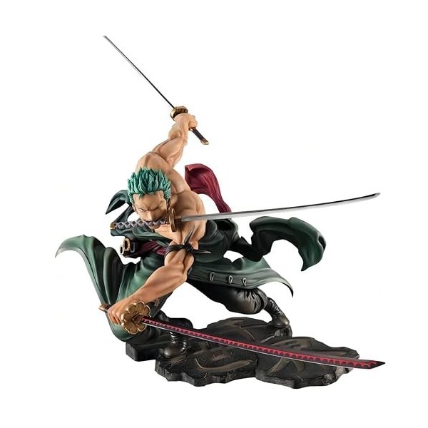 Glurak One Piece Zoro Figurines Anime Statue Modèle Figurine Poupée Collectibles Collectibles Décoration Ornements Collection