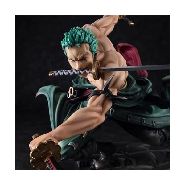 Glurak One Piece Zoro Figurines Anime Statue Modèle Figurine Poupée Collectibles Collectibles Décoration Ornements Collection