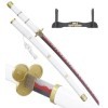 RKS Diffusion One Piece Katana Tout en Bois Lame en Bois Ame No Habakiri Epee Zoro Sabre Amenohabagiri Enma Amenohabakiri + P