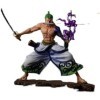 Miotlsy Figurine, 20 CM PVC Figurine Zoro Statue Cartoon Anime Personnage Ornements Collectibles Toy Animations Character Mod