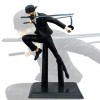 PIECEOFSTYL - One Piece - Figurine 18 cm - Zoro Roronoa - Noir 3 Sabres Version - ZR3S/2022