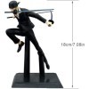 PIECEOFSTYL - One Piece - Figurine 18 cm - Zoro Roronoa - Noir 3 Sabres Version - ZR3S/2022