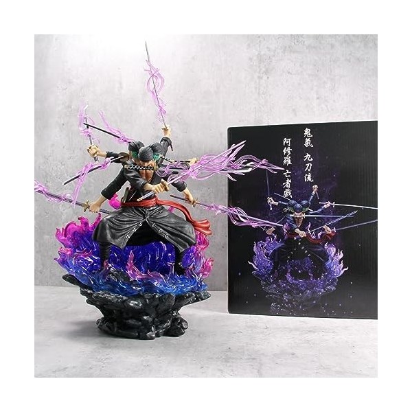 FGuérinInternational Figurine Roronoa Zoro One Piece Collection Décoration Anime Manga Personnage Jouet Artisanat Anniversair