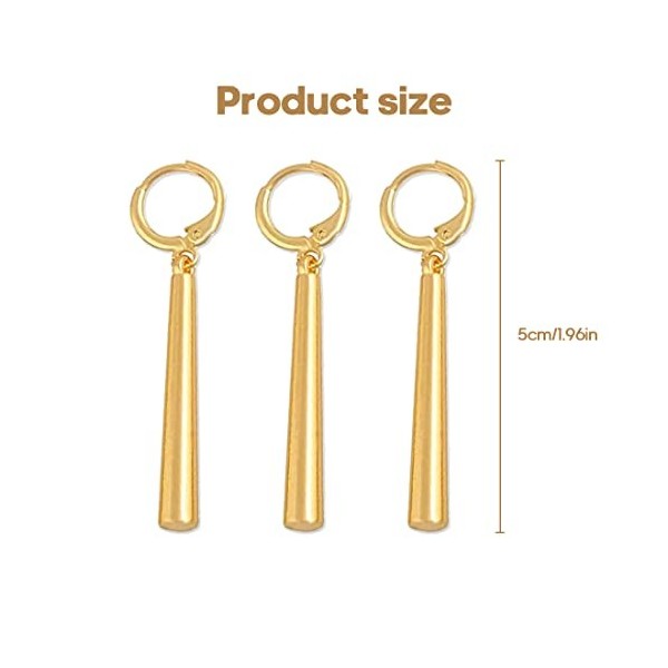 3Pcs One Piece Roronoa Zoro Boucles dOreilles, Animation Japonaise Boucles dOreilles en Métal Personnalité Unisexe Mode Bij