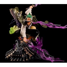 FGuérinInternational Figurine Roronoa Zoro One Piece Anime Manga Décoration Collection Cadeau PVC