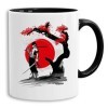 Red Sun Zoro - tasse à café Mug cadeau Son Ruffy Luffy Zoro Saitama One Dragon Master Goku Ball Vegeta Zoro Piece Db, Farbe2: