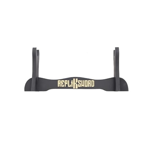REPLIKSWORD One Piece Katana Tout en Bois Lame en Bois Katana Enma Sabre en Bois Epee Zoro Epee Meito + Support en Bois