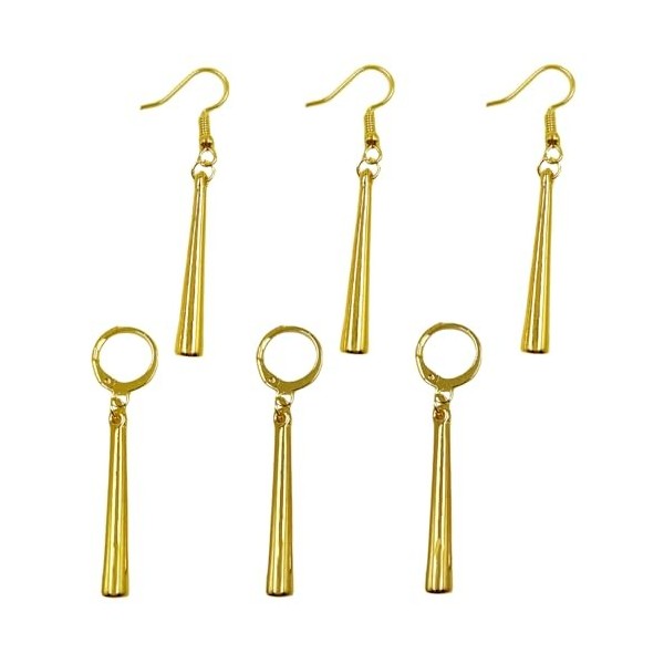 6PCS One Piece Roronoa Zoro Boucles dOreilles, Boucles dOreilles One Piece Zoro, Boucles dOreilles en Or, Personnalité Uni