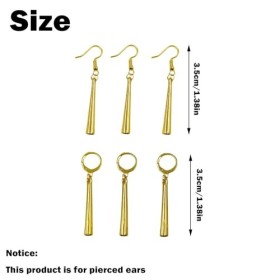 6PCS One Piece Roronoa Zoro Boucles dOreilles, Boucles dOreilles One Piece Zoro, Boucles dOreilles en Or, Personnalité Uni
