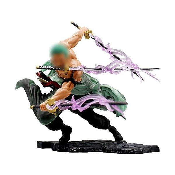 Anime Cartoon Figurine Anime Trois Épées Style Figurine Collectionner Figurine Anime Heroes Cartoon PVC Anime Figure Décorati