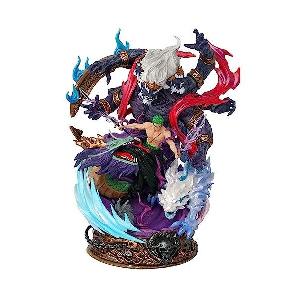 Roronoa Zoro Figurines Haoshoku Haki animées Statues pour la Maison, Le Bureau, décoration daction, Enma Ornements, Cadeaux 