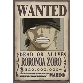 One Piece Wanted Zoro Poster 11x17inch 28x43cm