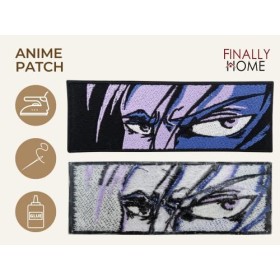 Écusson thermocollant Anime Gangster - Patch manga - Bad Boy - Patch à repasser - Patch de dessin animé - Patch à repasser re