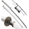 One Piece Katana en Bois Lame en Bois Katana Wado Ichimonji Sabre Zoro Katana Epee Sabre + Support en Bois Inclus/Repliksword