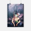 tableautoile peinture muralewall art Roroa Zoro Wall Art Chopper Photos One Piece Impression Affiche De Rôle De Bande Dessiné