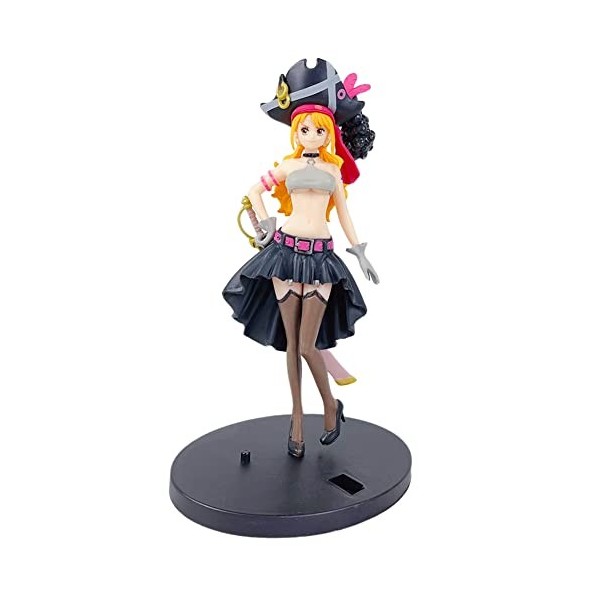 IFHDO Namin Gâteau Topper 17cm Nami Figurine Figurine articulée de la série Nami Figure Modèle pour Enfants Bébé Fête danniv