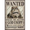 ABYSTYLE - One Piece Poster Wanted Usopp New 52 x 35 cm 