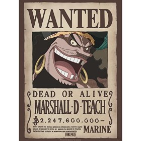 ABYSTYLE GBEye - ONE PIECE Poster Wanted Blackbeard 52x38cm 