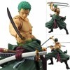 tshy Anime One Piece Roronoa Zoro Figure Three Thousand World Action Version PVC New World Mobile Assemblé Figurine Décoratio