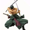 tshy Anime One Piece Roronoa Zoro Figure Three Thousand World Action Version PVC New World Mobile Assemblé Figurine Décoratio