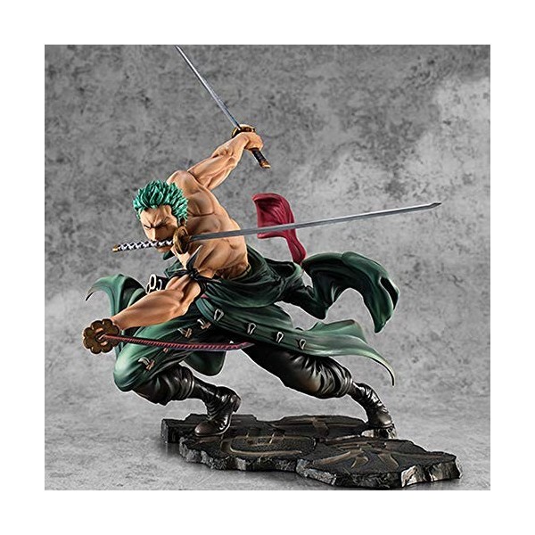 Anime One Piece Zoro Roronoa Anime Figure Three Blades SA-Maximum Ver.Jouets modèle de Collection Figurine PVC