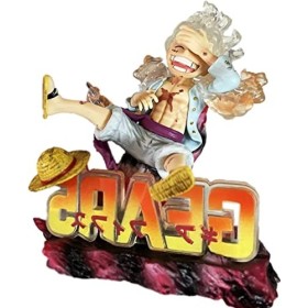 FGuérinInternational Figurine One Piece Monkey D. Luffy Gear 5 Version Mini PVC 12cm